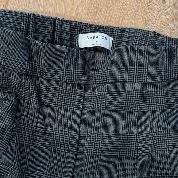 SOLD Aritzia Babaton Check Trousers - Picture 3 of 4